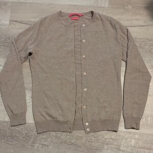 Women’s Brown Cardigan Sweater